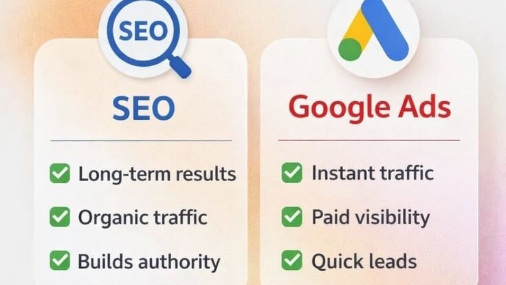 free traffic vs. paid traffic